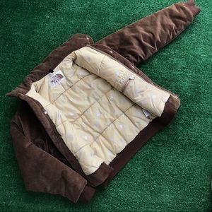 80s Vintage The North Face Corduroy Down Jacket 🔥